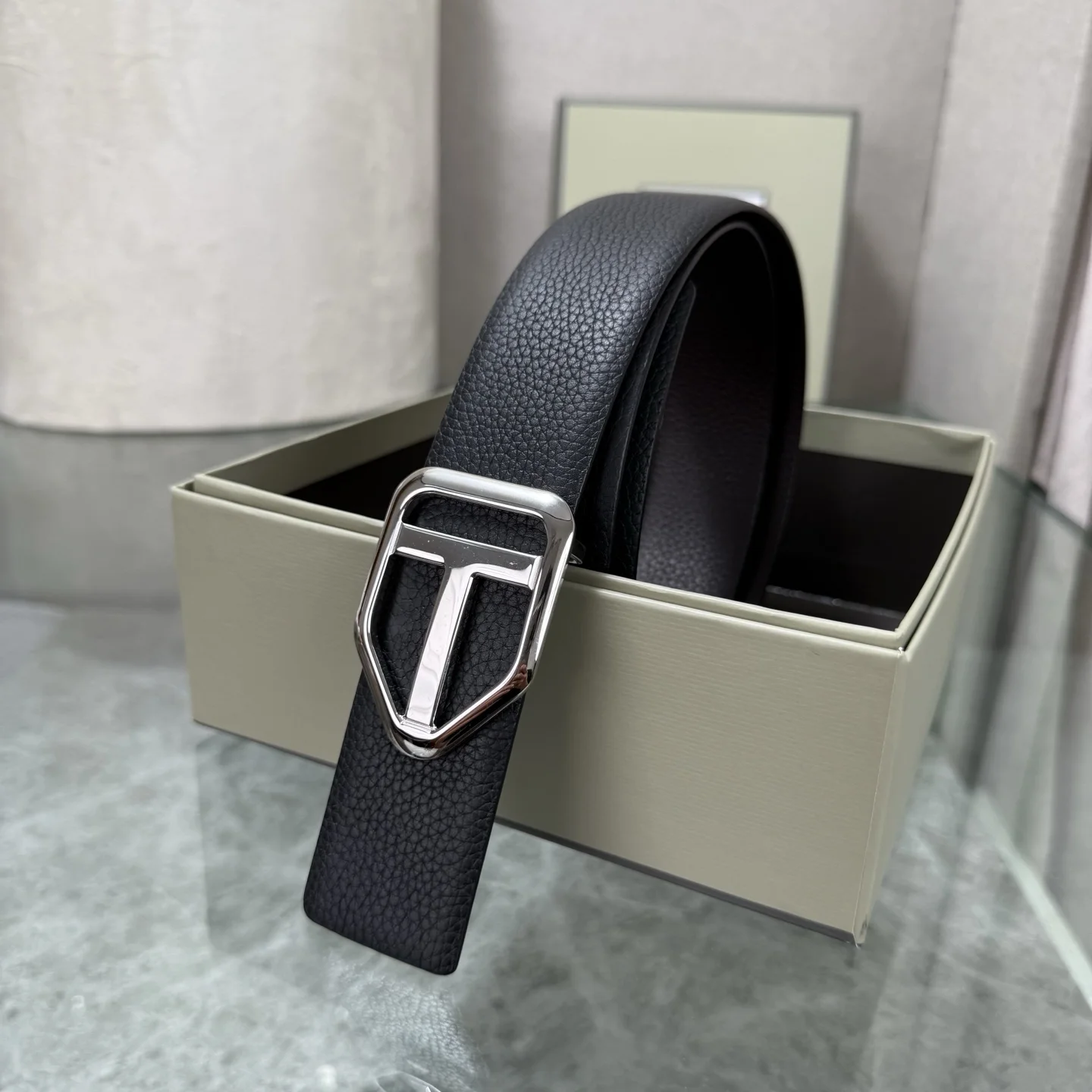 TOM FORD Belts Black-Silver A70202609070156 - Image 6