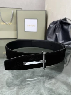 TOM FORD Belts Black-Silver A70202609070389