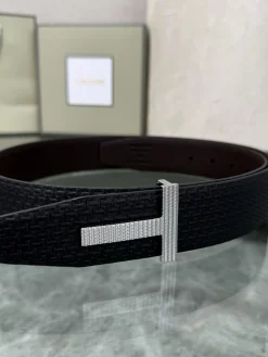 TOM FORD Belts Black-Silver A70202609070426
