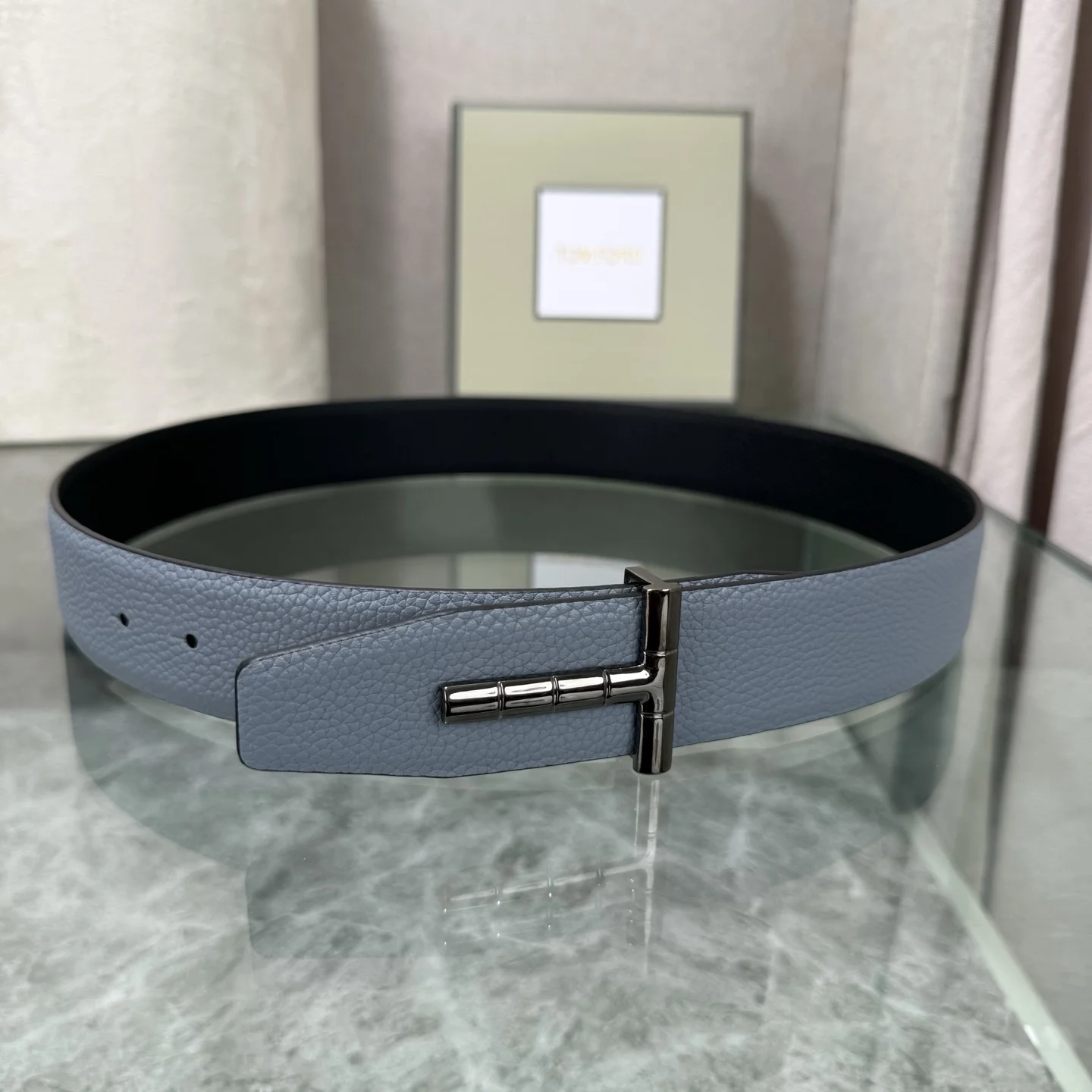 Alternative view of TOM FORD Belts Blue-Black A70202609070047