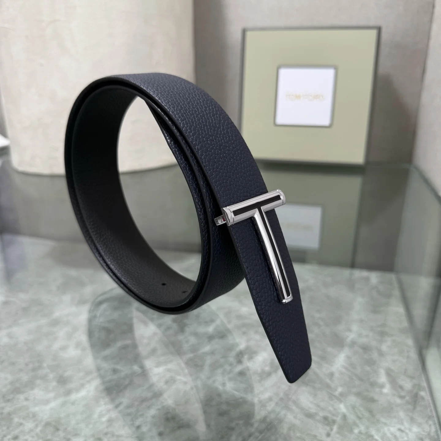 TOM FORD Belts Blue-Silver A70202609070073 - Image 8