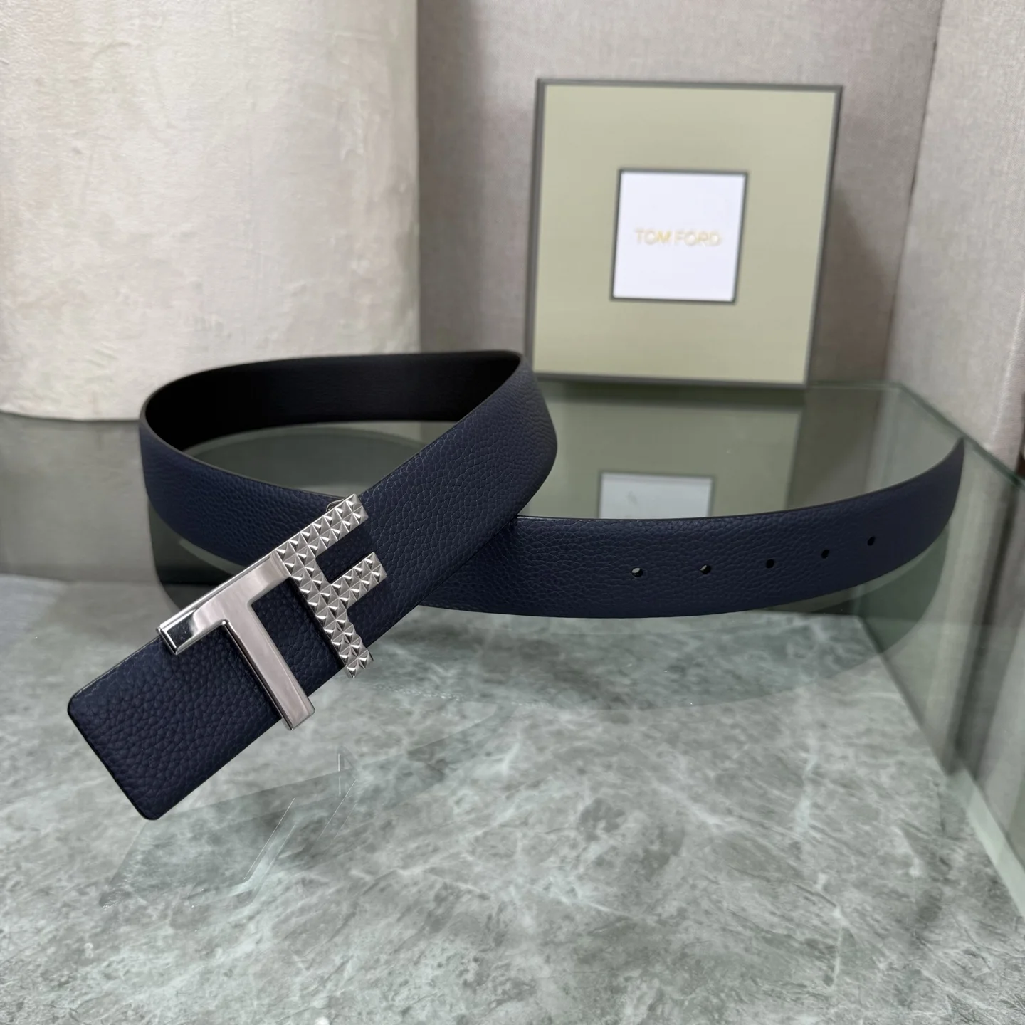 TOM FORD Belts Blue-Silver A70202609070113 - Image 3