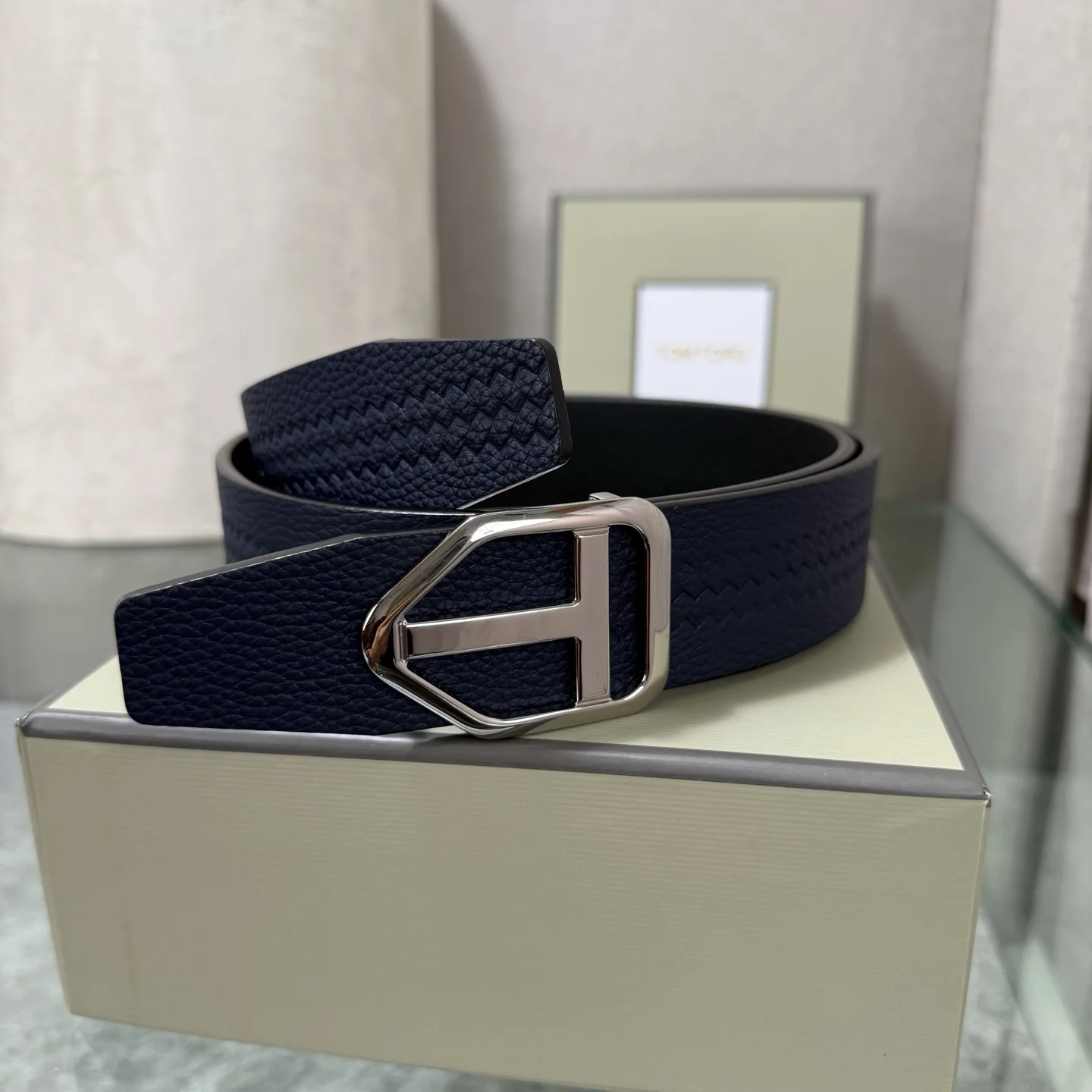 TOM FORD Belts Blue-Silver A70202609070144
