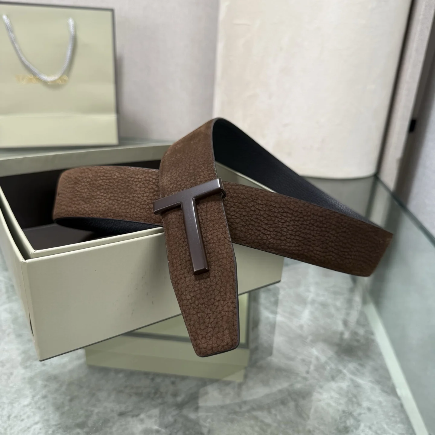 TOM FORD Belts Brown-Black A70202609070315 - Image 8