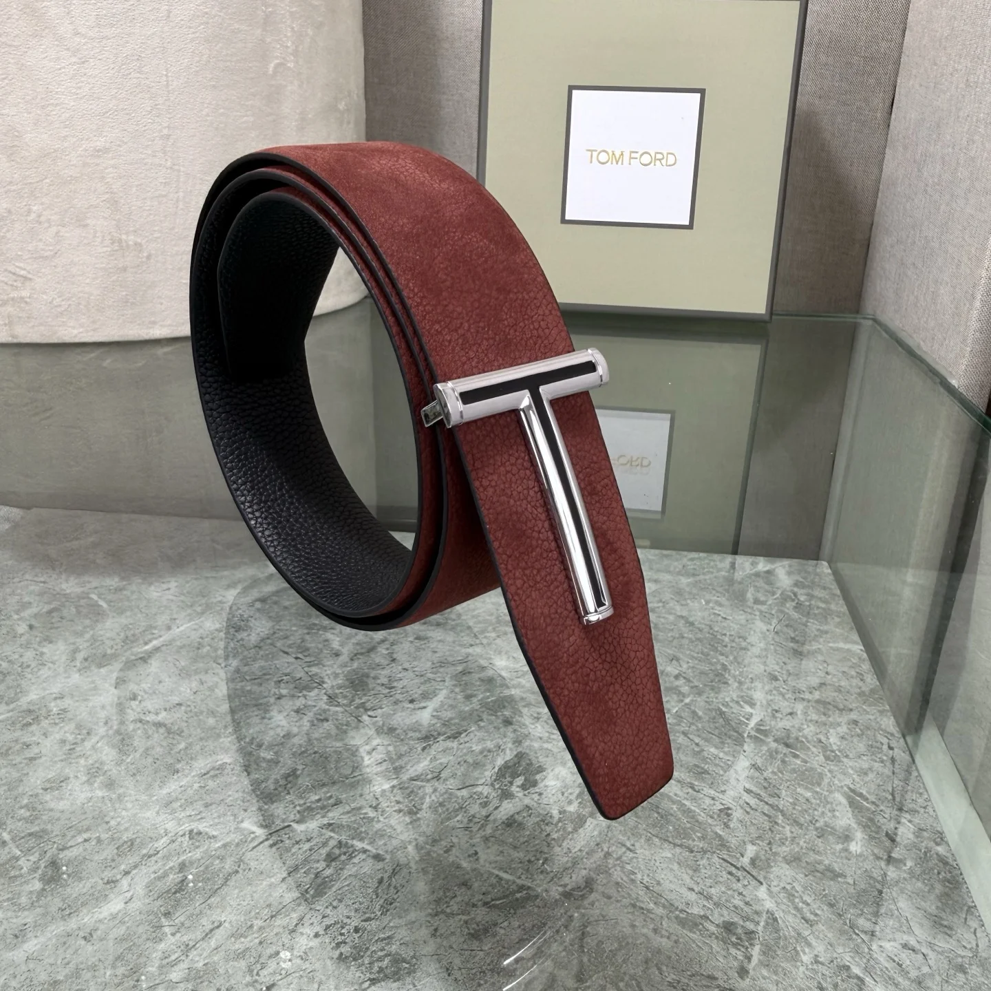 TOM FORD Belts Brown-Black A80202609070064 - Image 8