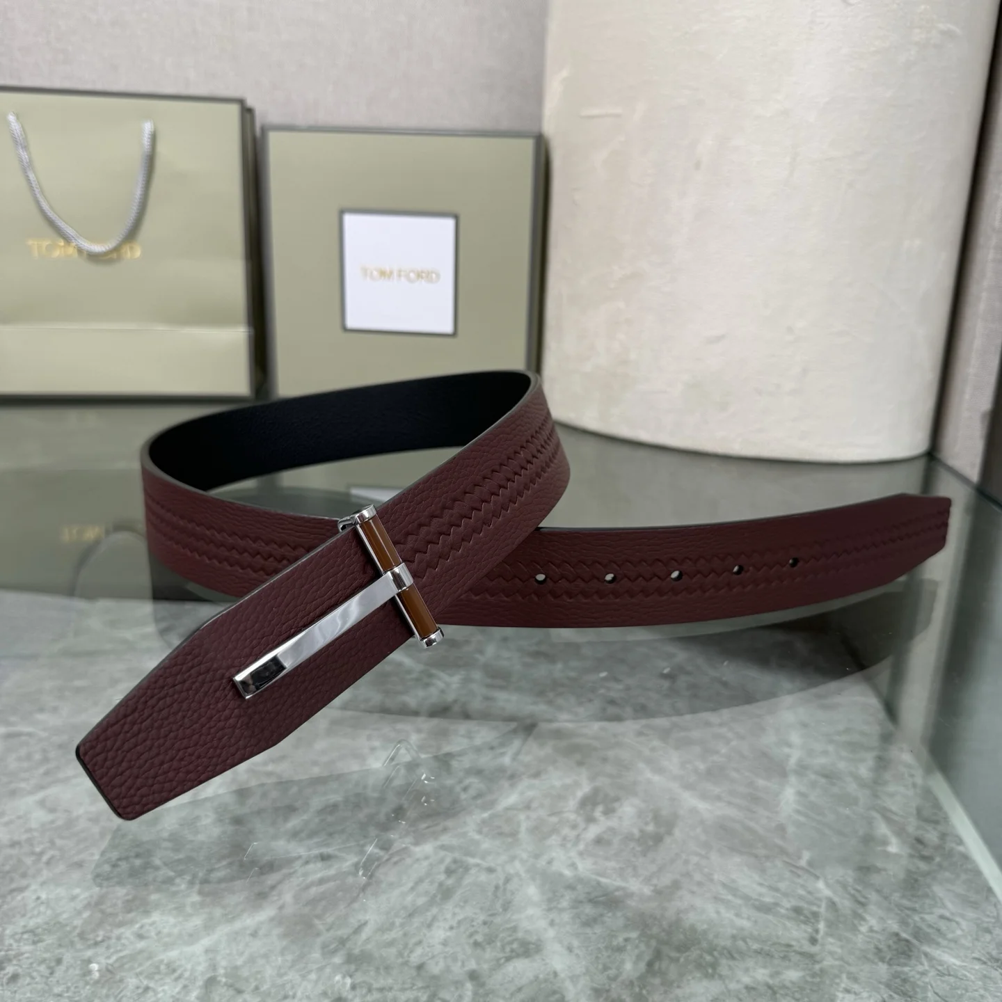 TOM FORD Belts Brown-Black A80202609070382 - Image 4