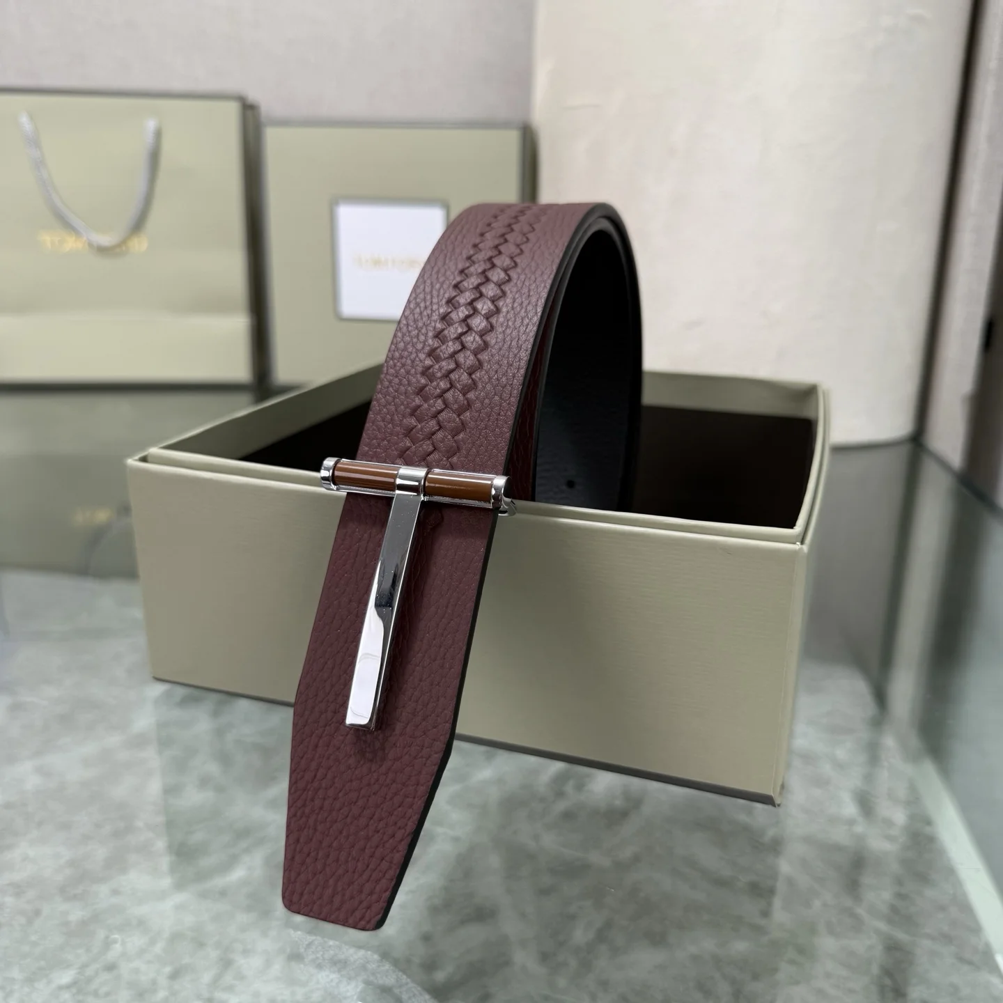 TOM FORD Belts Brown-Black A80202609070382 - Image 6
