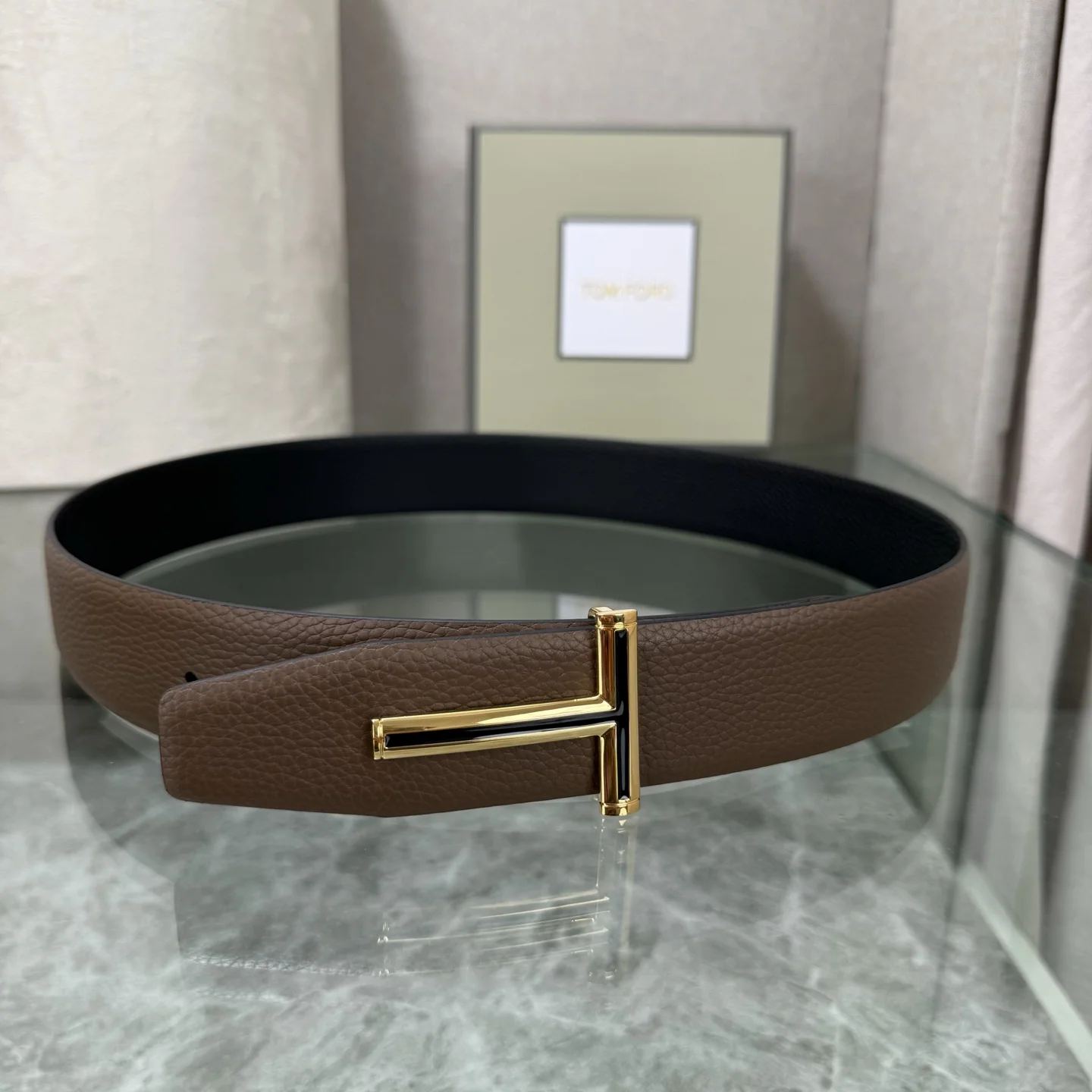 TOM FORD Belts Brown-Gold A70202609070074 - Image 2