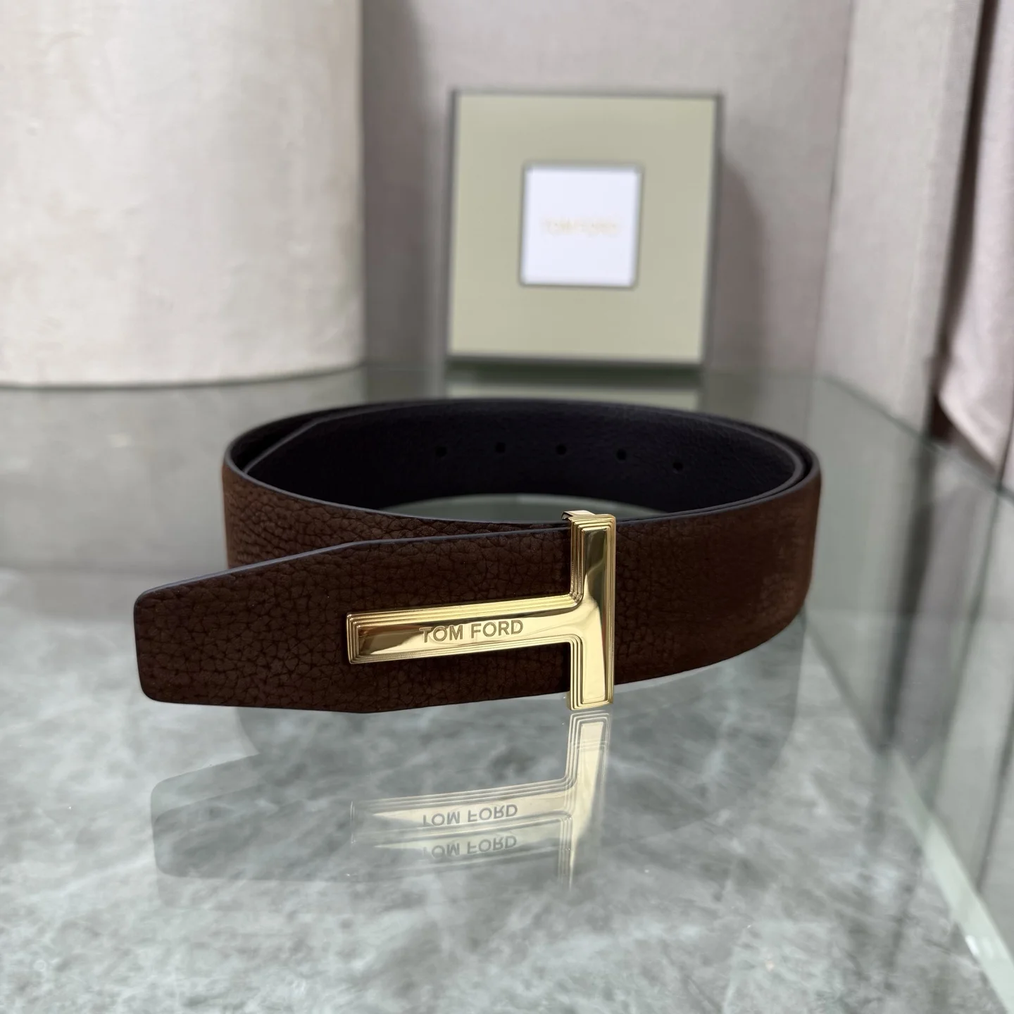 TOM FORD Belts Brown-Gold A70202609070253
