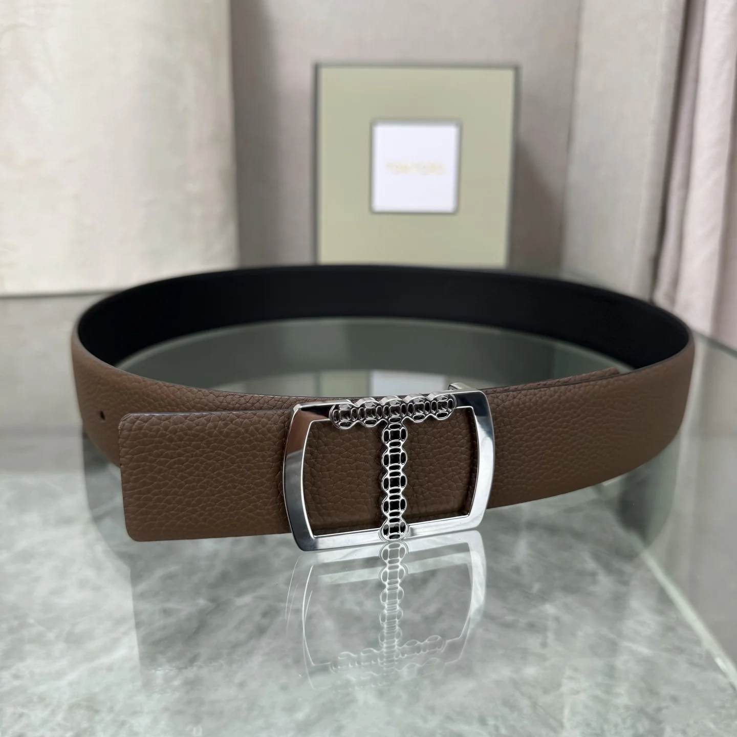 TOM FORD Belts Brown-Silver A70202609070147 - Image 2