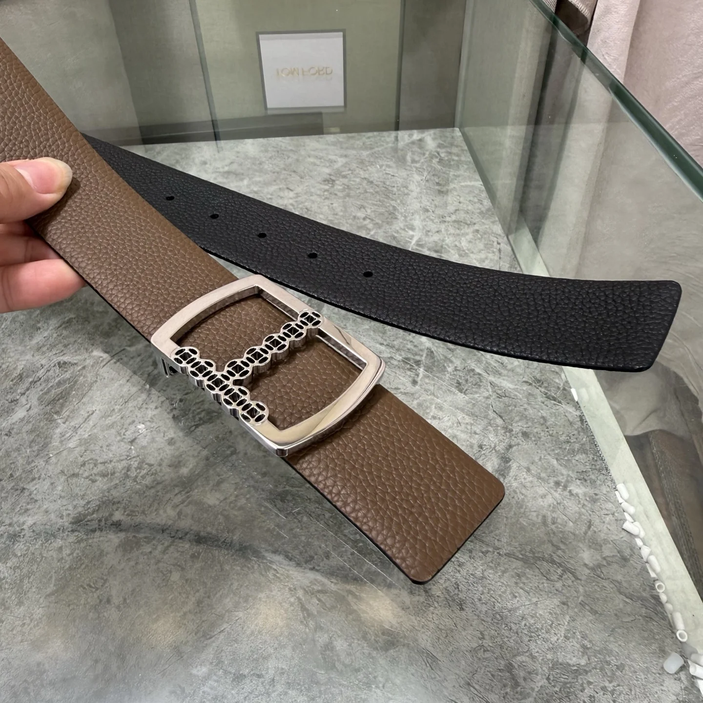TOM FORD Belts Brown-Silver A70202609070147 - Image 4