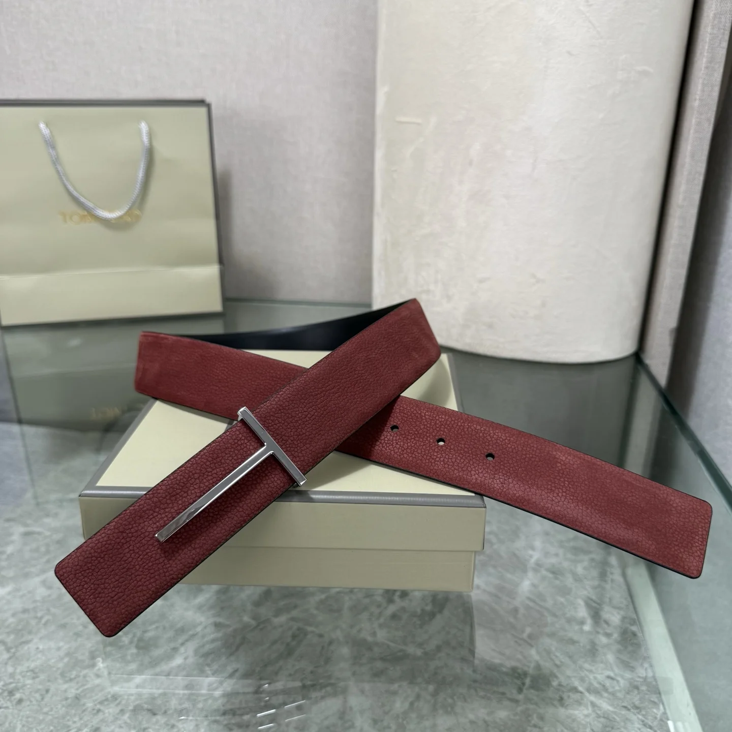 TOM FORD Belts Brown-Silver A70202609070357 - Image 2