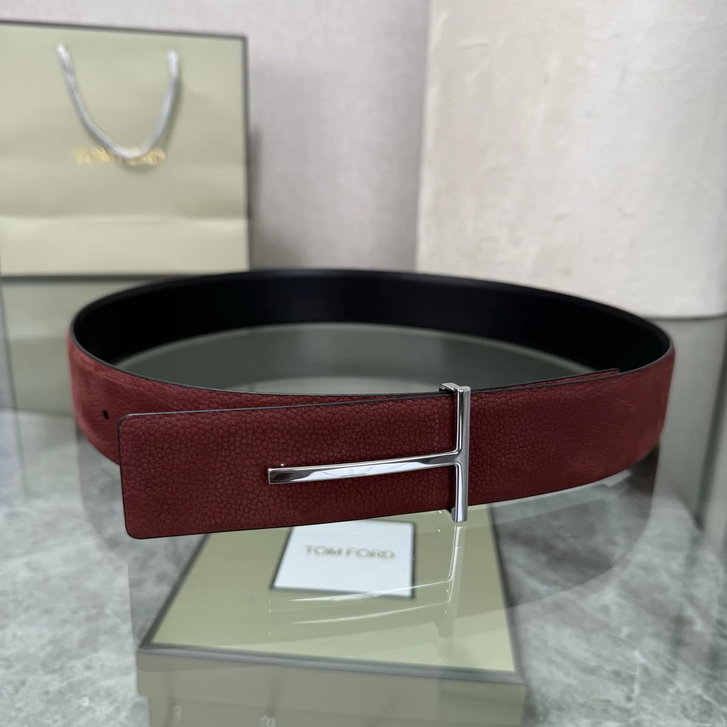 TOM FORD Belts Brown-Silver A70202609070357 - Image 4