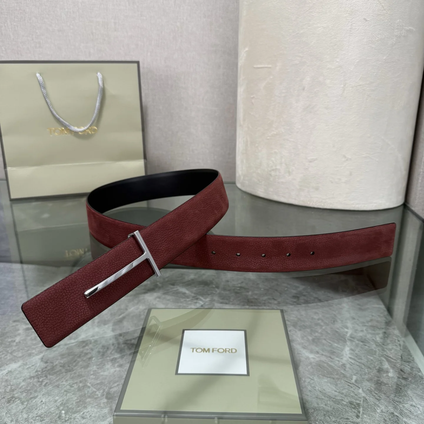 TOM FORD Belts Brown-Silver A70202609070357 - Image 5