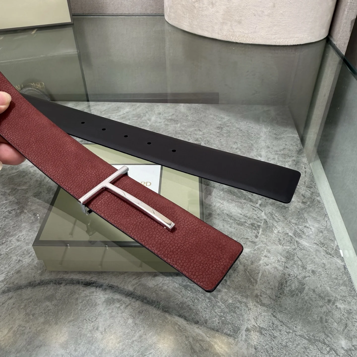 TOM FORD Belts Brown-Silver A70202609070357 - Image 6