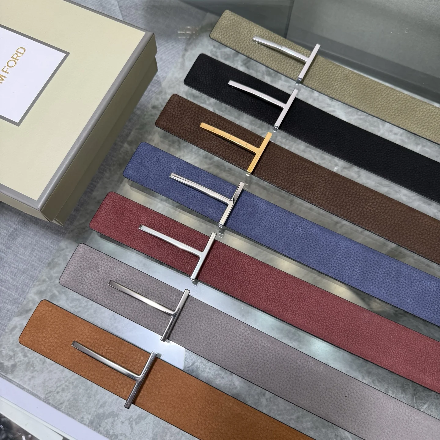 TOM FORD Belts Brown-Silver A70202609070357 - Image 8