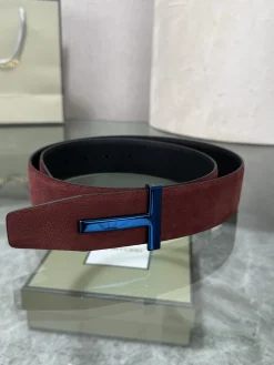 Alternative view of TOM FORD Belts Burgundy-Blue A70202609070319