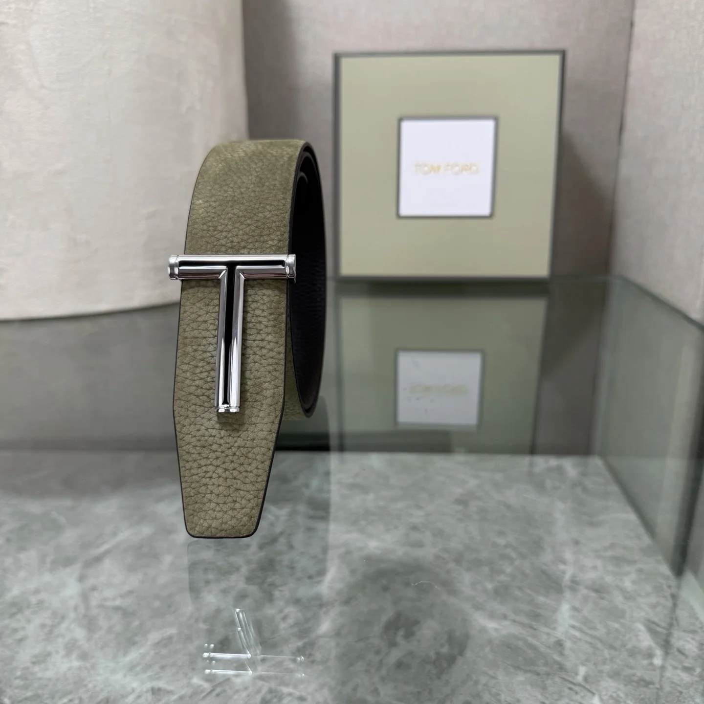 Alternative view of TOM FORD Belts Calf Leather Green-Brown-Grey-Black-Blue-Red A80202609070070