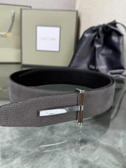 Alternative view of TOM FORD Belts Gray-Black A70202609070387