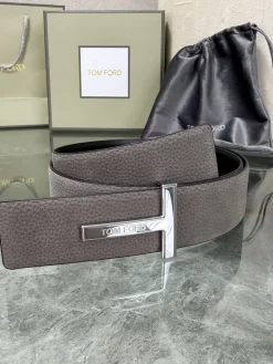 Alternative view of TOM FORD Belts Gray-Black A70202609070462