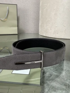 TOM FORD Belts Gray-Black A80202609070482