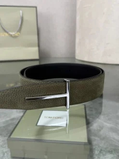 TOM FORD Belts Green-Silver A80202609070484