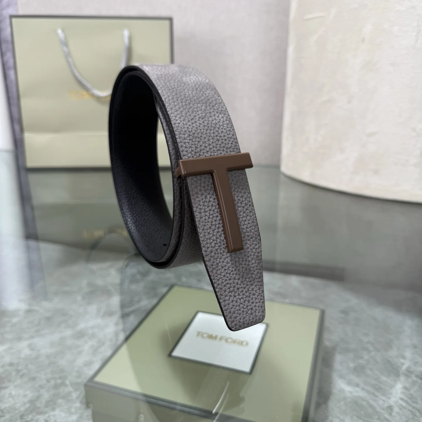 TOM FORD Belts Grey-Brown A70202609070314