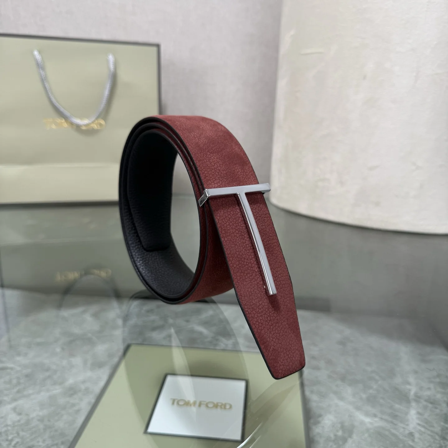 TOM FORD Belts Red-Black A80202609070483