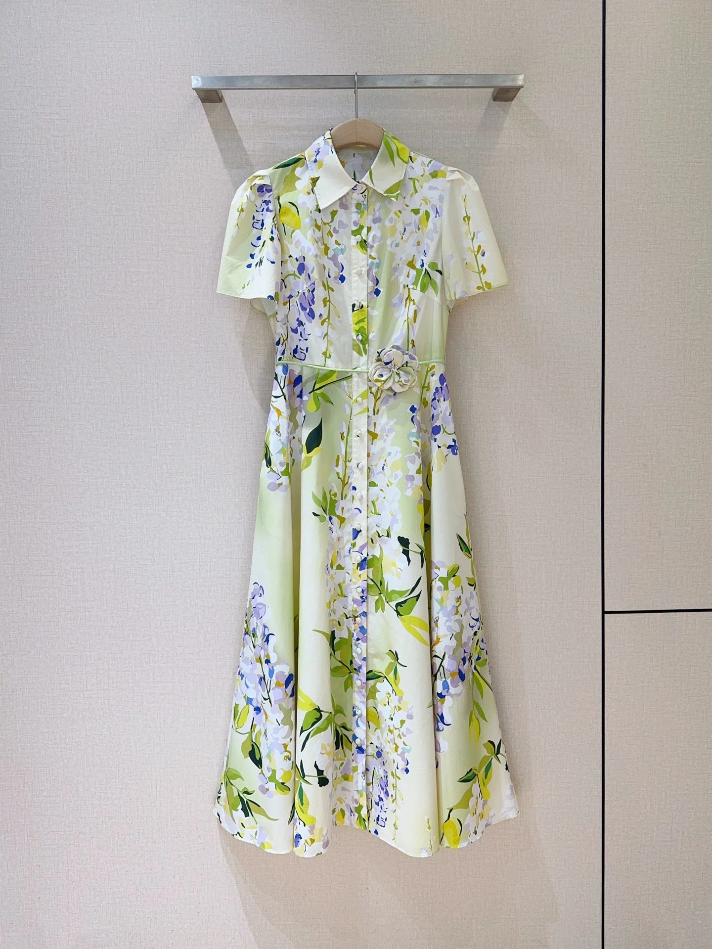 TORY BURCH Dresses Yellow-Green-Purple S-L C00202609060128