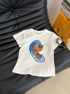 UNCATEGORIZED T-shirts White-Orange-Blue S-L A65202609061390