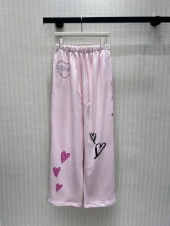 UNCATEGORIZED Trousers Pink-Black S-L B55202609060695