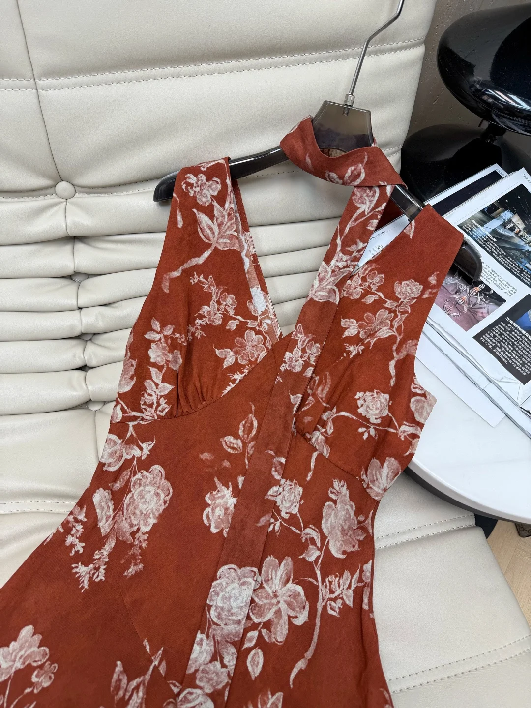Uncategorized Dresses Brown-White S-L B80202609063158 - Image 2