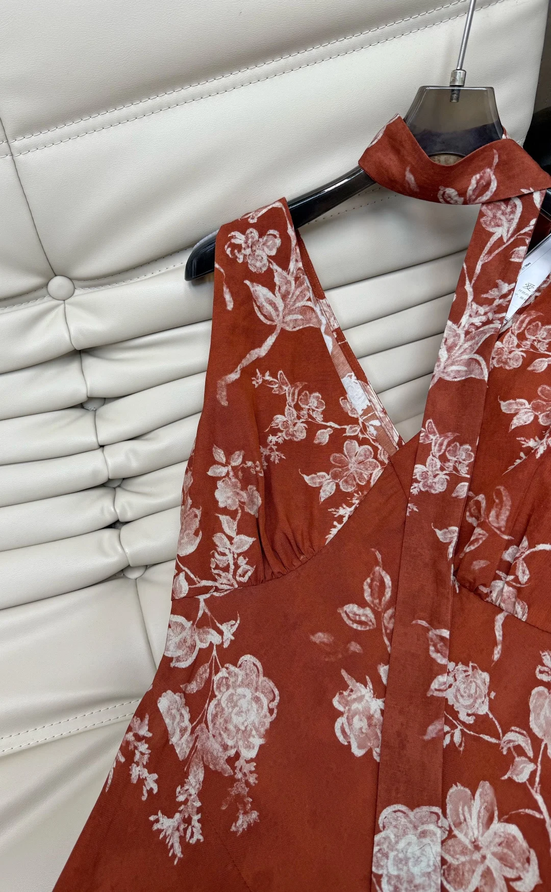 Uncategorized Dresses Brown-White S-L B80202609063158 - Image 3
