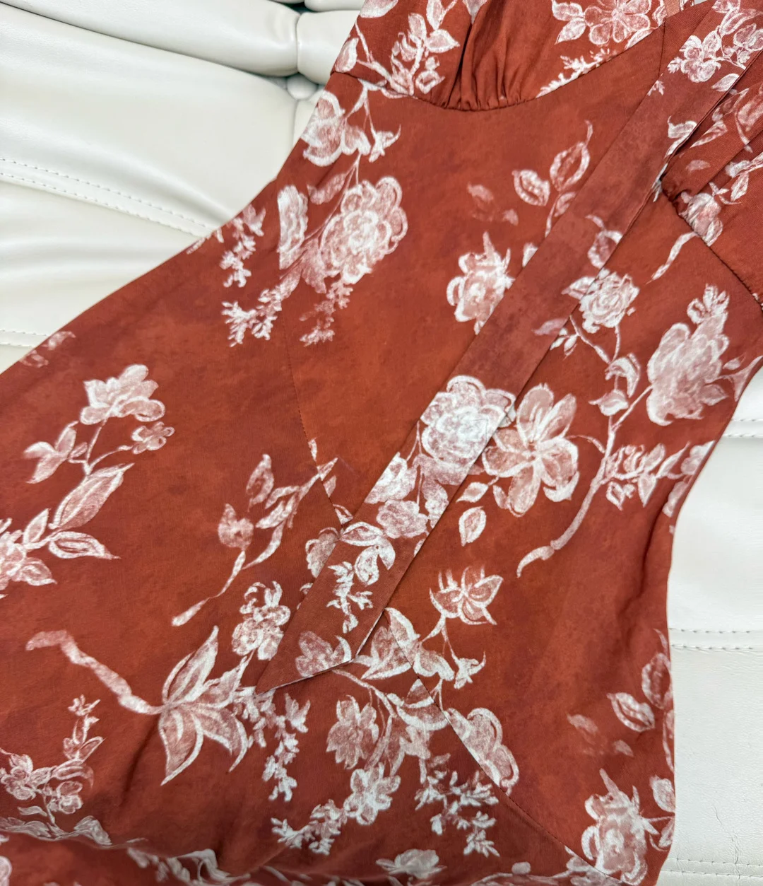 Uncategorized Dresses Brown-White S-L B80202609063158 - Image 4