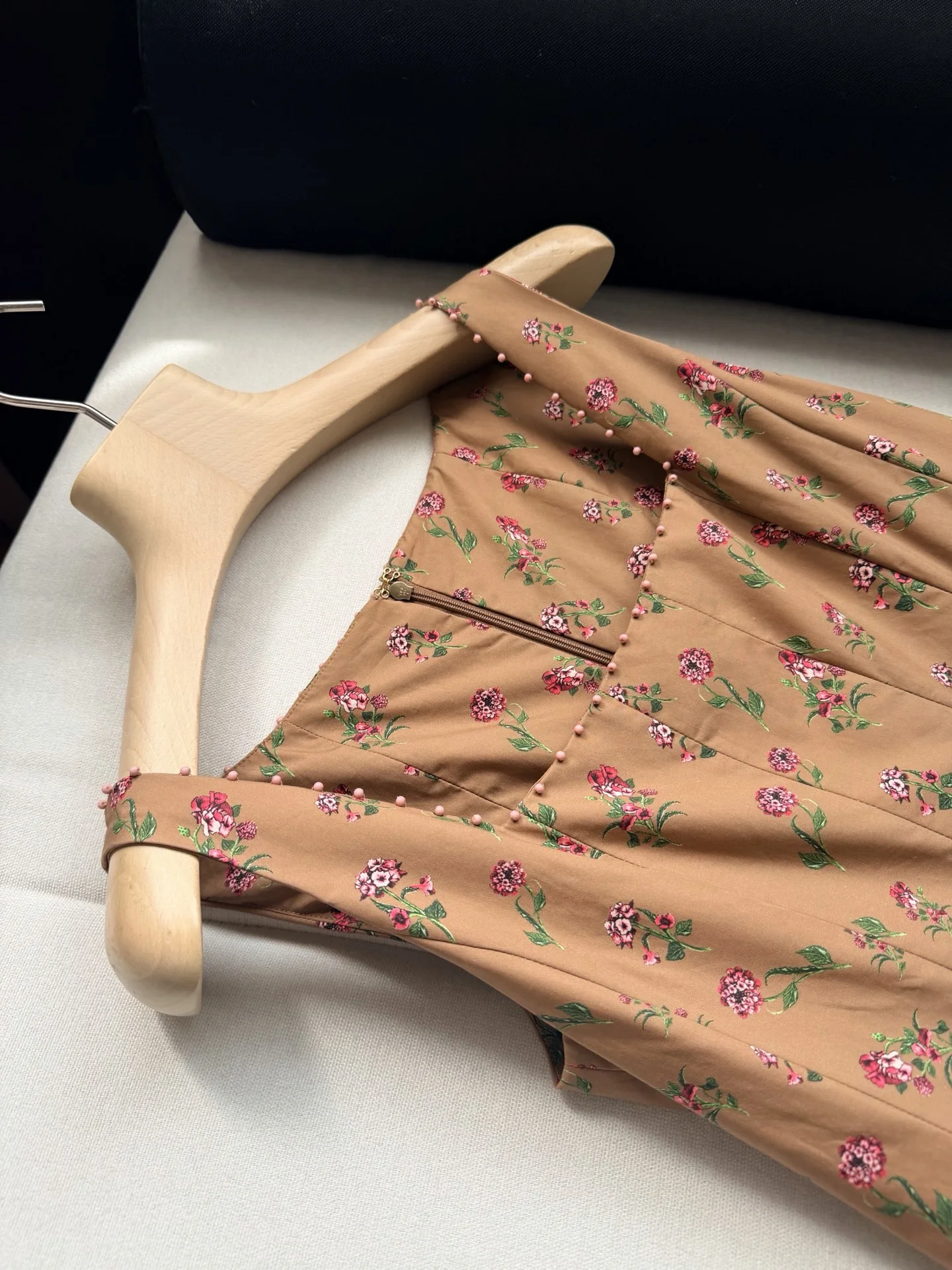 Uncategorized Dresses Cotton Brown-Pink S-XL E15202609060976 - Image 2
