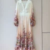 Uncategorized Dresses Cotton Cream-Multicolor S-L D20202609062993