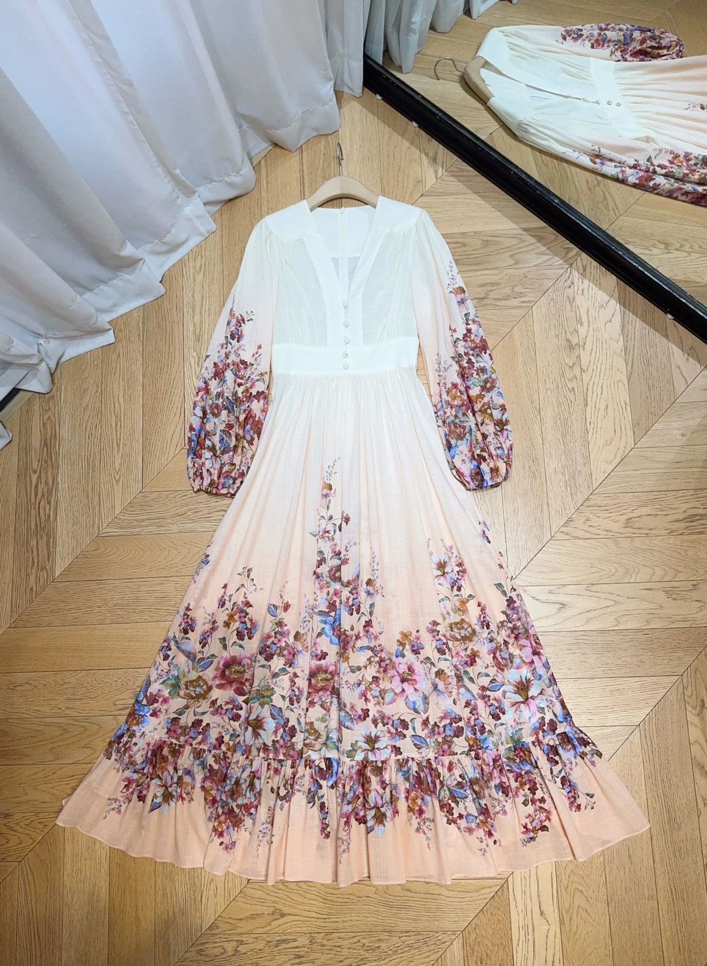 Uncategorized Dresses Cotton Cream-Multicolor S-L D20202609062993 - Image 8