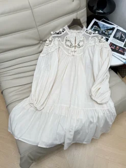 Uncategorized Dresses White S-L C90202609063166