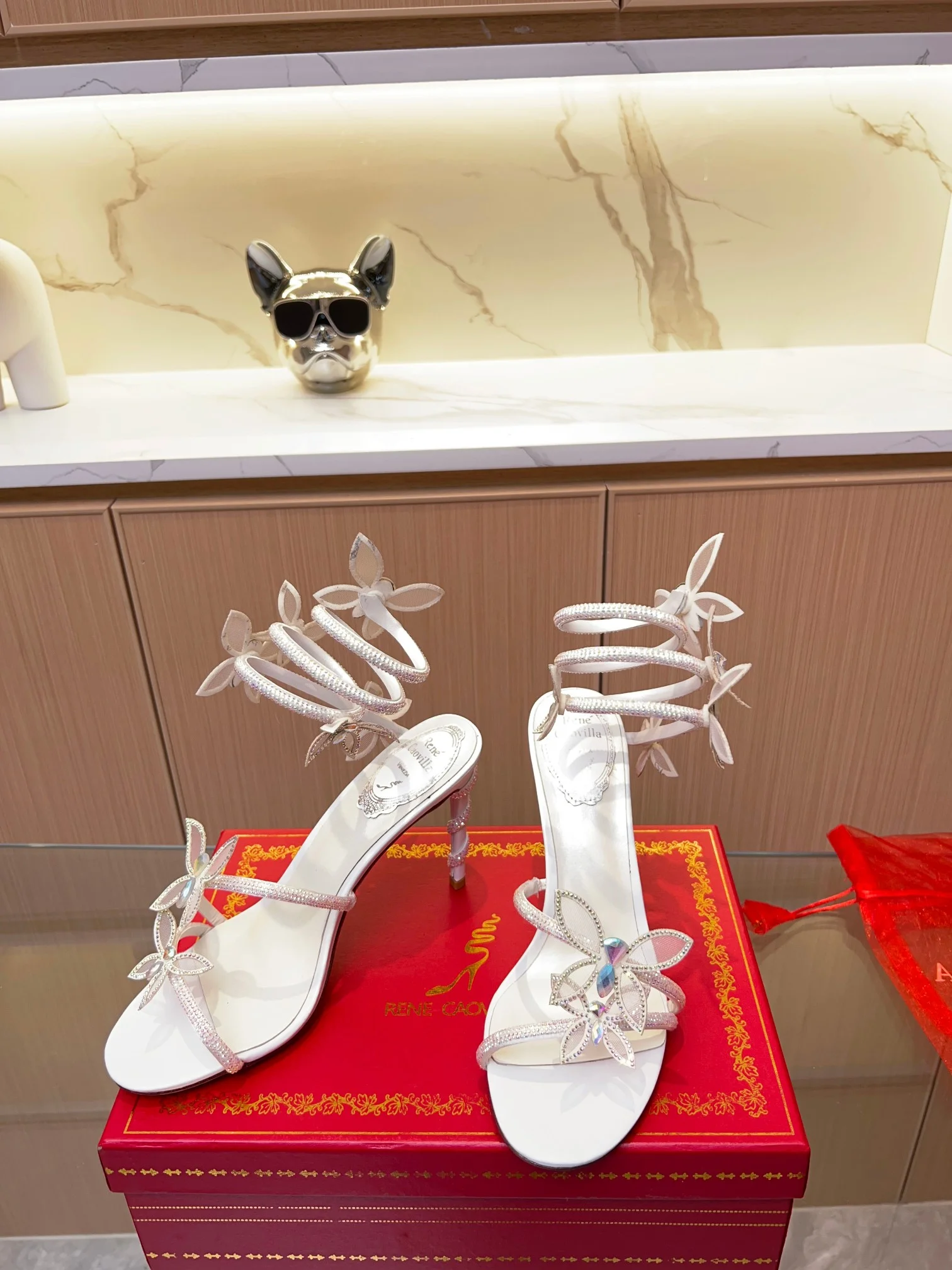 Uncategorized Heels White-Silver C50202609110368 - Image 5