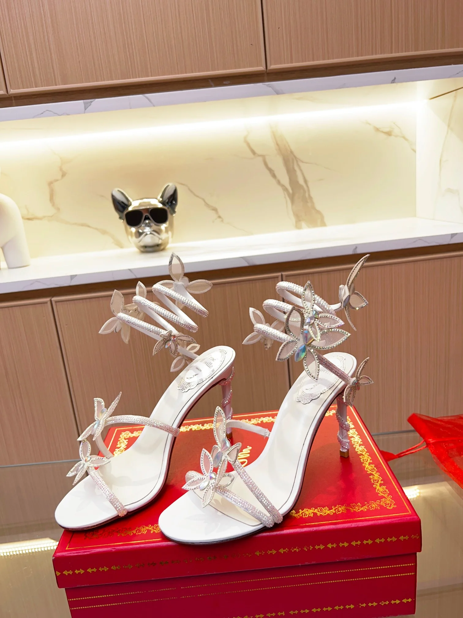 Uncategorized Heels White-Silver C50202609110368 - Image 6