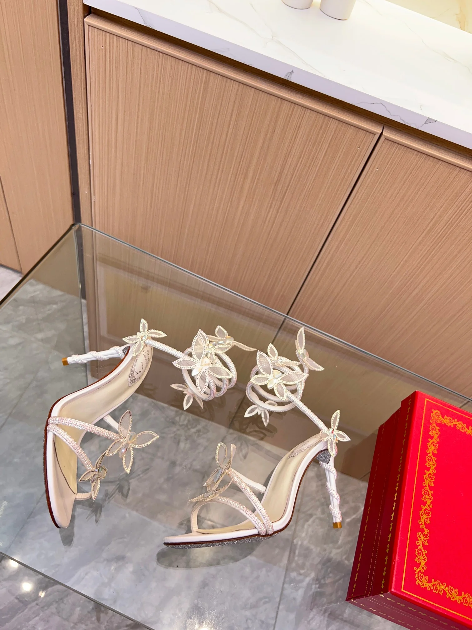 Uncategorized Heels White-Silver C50202609110368 - Image 8