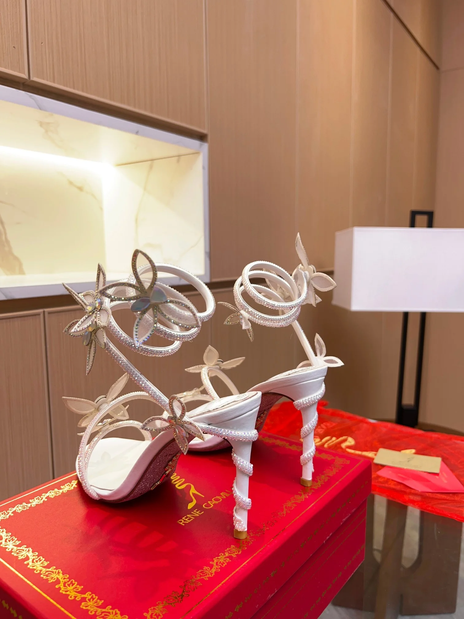 Uncategorized Heels White-Silver C50202609110368 - Image 9