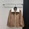 Uncategorized Jackets Brown-White S-L C10202609062794