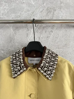 Alternative view of Uncategorized Jackets Cotton Canvas Yellow-Silver S-M-L F85202609063530