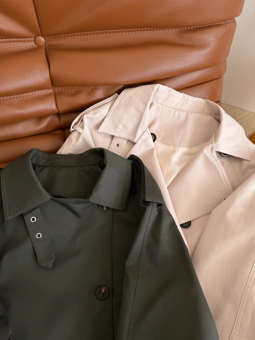 Uncategorized Jackets Dark Green-Beige S-L C55202609060809 - Image 2