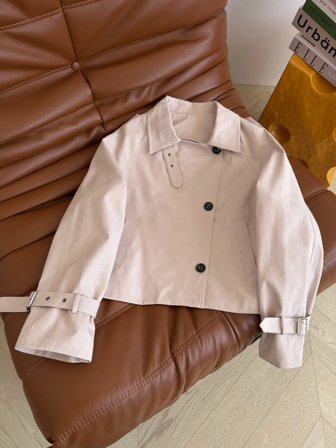Uncategorized Jackets Dark Green-Beige S-L C55202609060809 - Image 3