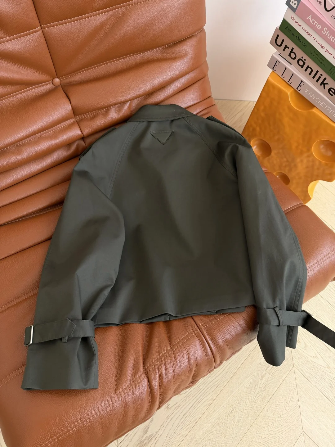 Uncategorized Jackets Dark Green-Beige S-L C55202609060809 - Image 7
