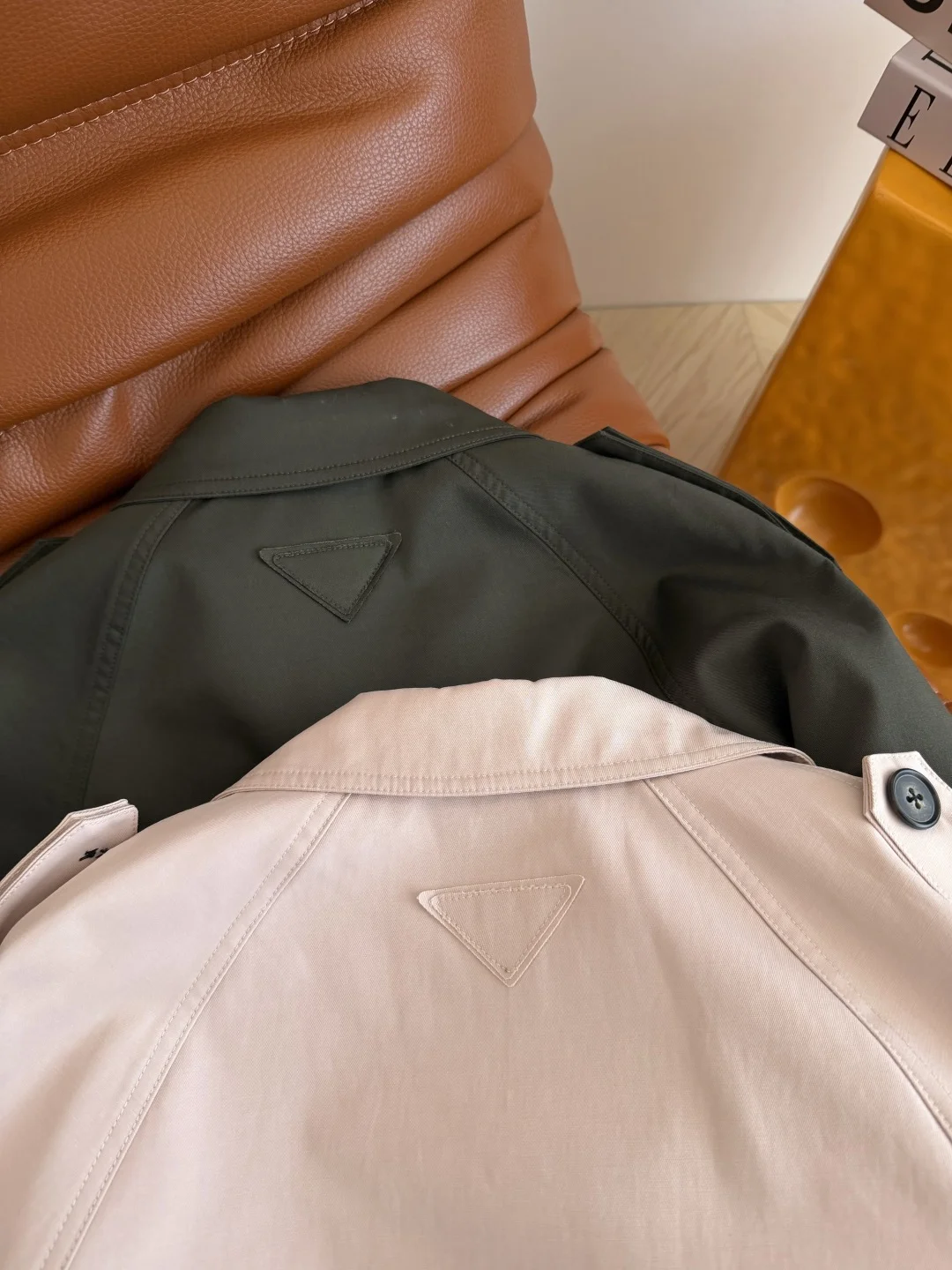 Uncategorized Jackets Dark Green-Beige S-L C55202609060809 - Image 8