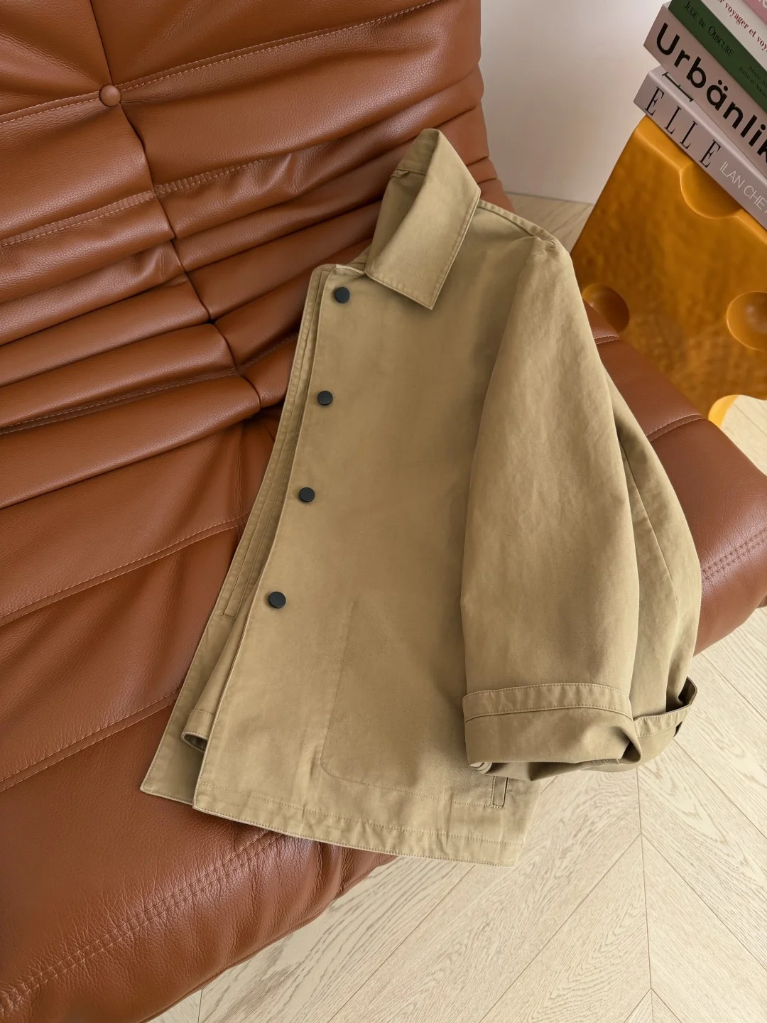 Uncategorized Jackets Khaki S-L C85202609061740 - Image 7