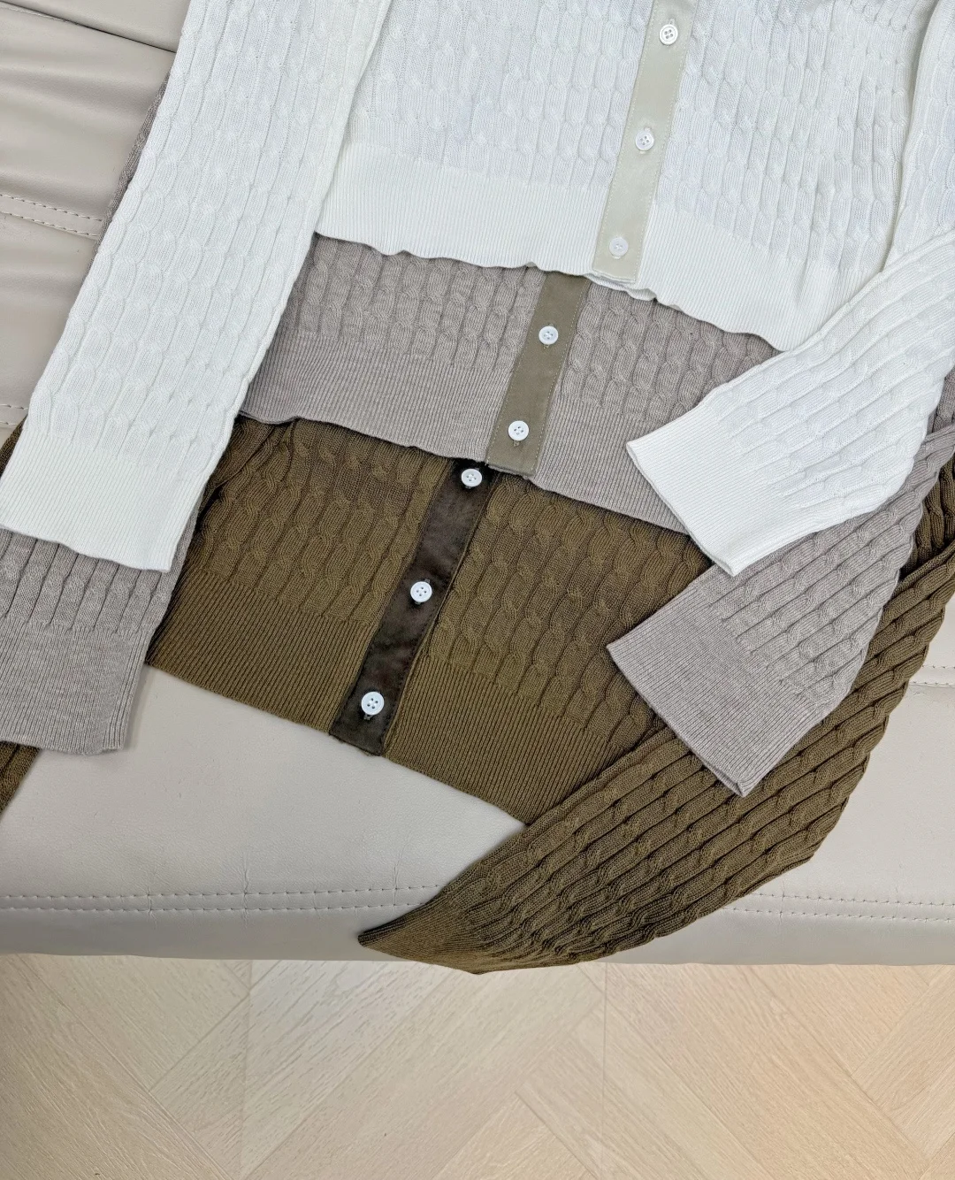 Uncategorized Jackets White-Brown S-L B30202609060255 - Image 7